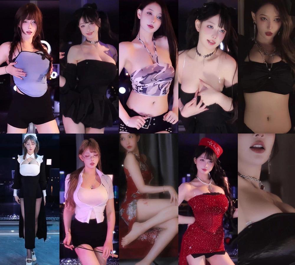 斗鱼直播米娜Minana呀精选跳舞4K无水版素材分享