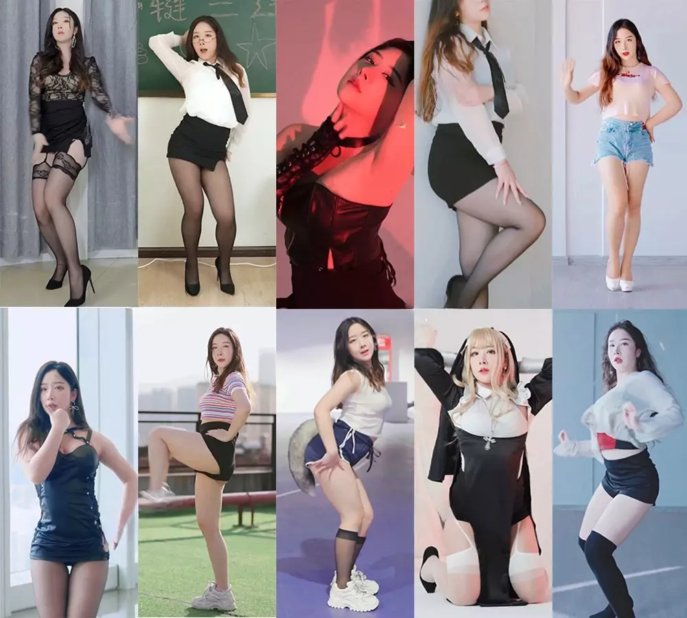 B站UP主Ahri小狐狸呀精选舞蹈合集劲爆画面