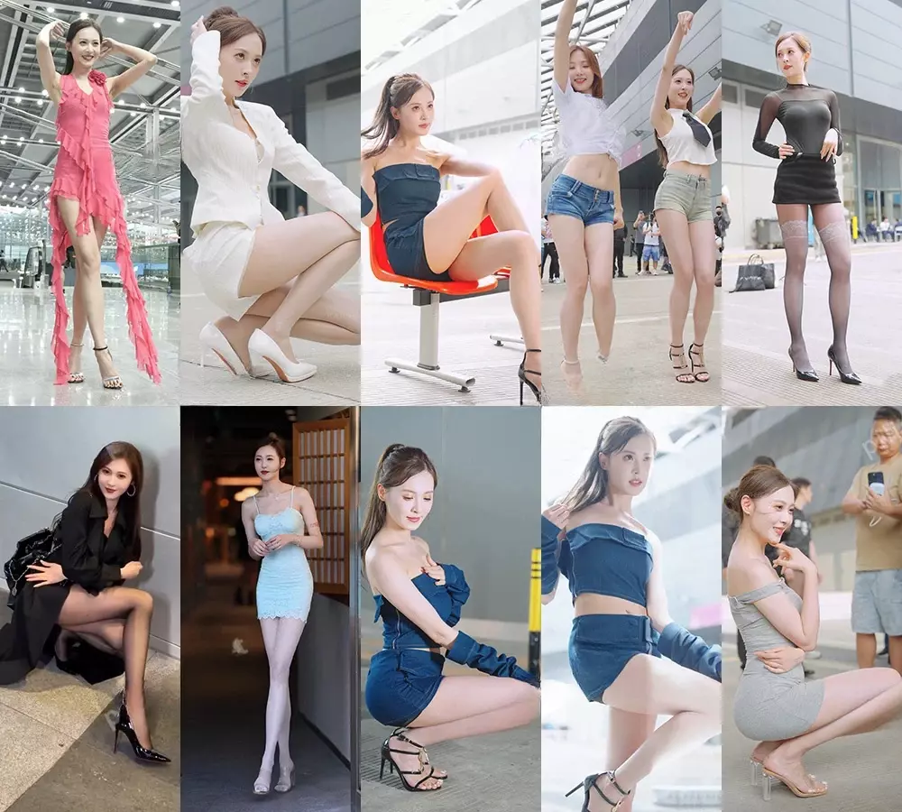 饭拍秀车模小龙鼠王丽雯收藏合集一起欣赏