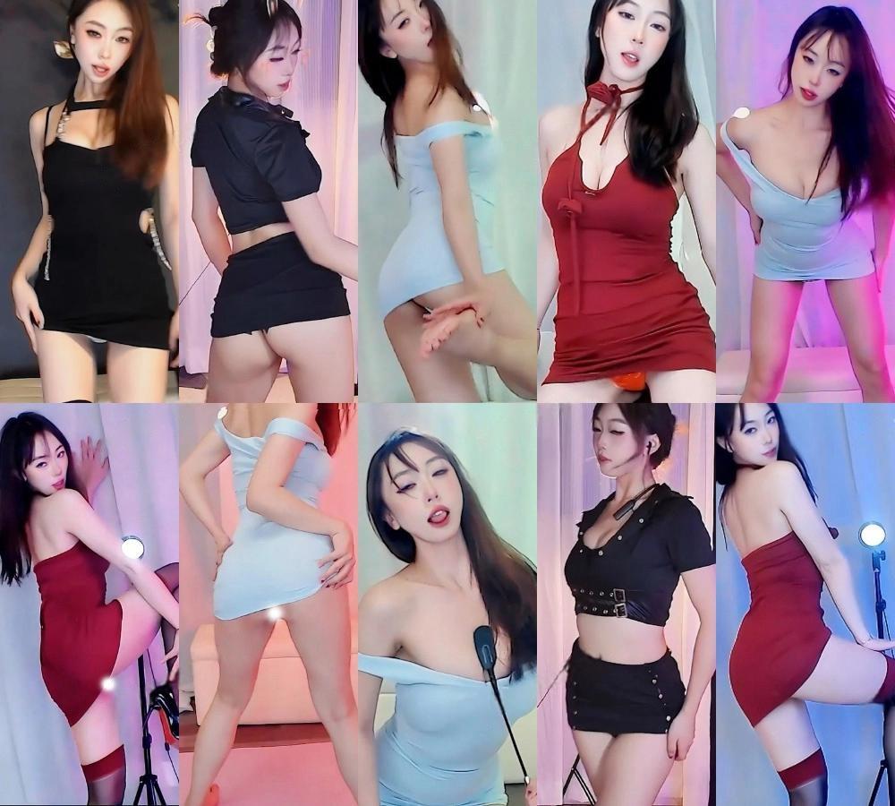 网易CC直播椿奈(芝士是芝芝)密码房跳舞无水剪辑版素材大全