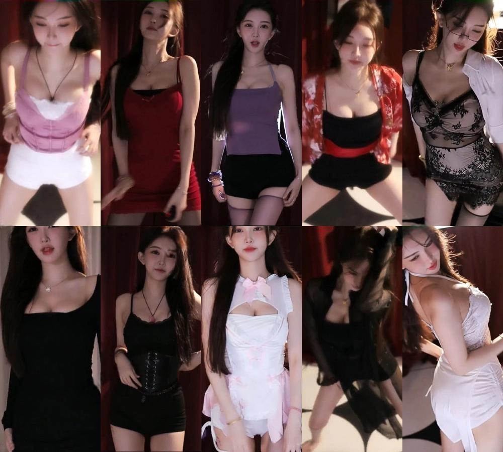 斗鱼直播南妹儿呀24年4-10月录制跳舞合集素材大全