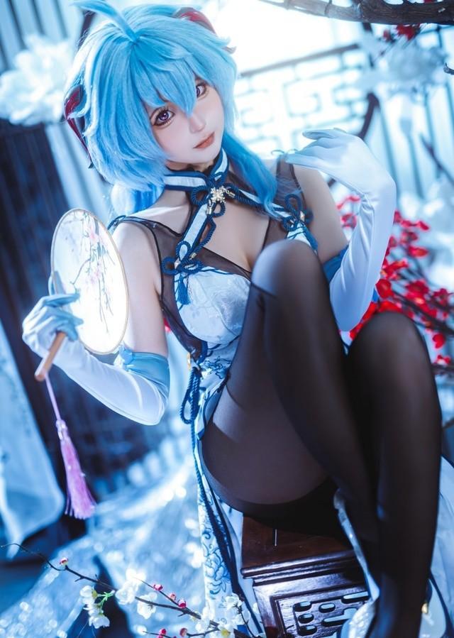 蠢沫沫 NO.332 24年会员 原神 甘雨旗袍[27P-175MB]