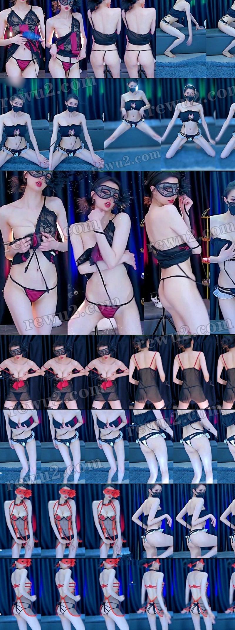 网易CC 白妖妖 土豪大尺度定制舞蹈 清凉丁字露背旗袍！原版无水印(4V1.39G18分)全网惊呼