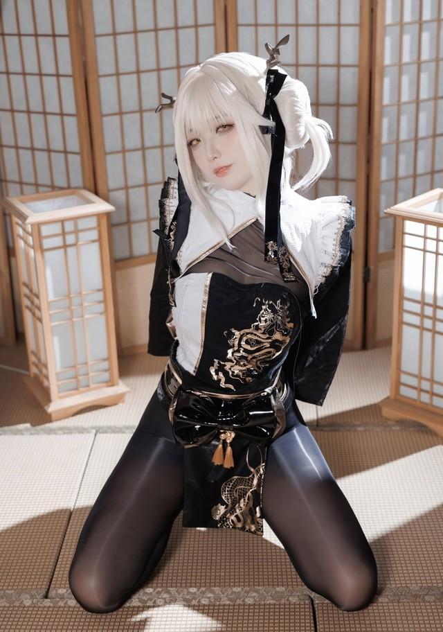 封疆疆v NO.54 NIKKE 白兔布兰儿 和服[40P-481MB]