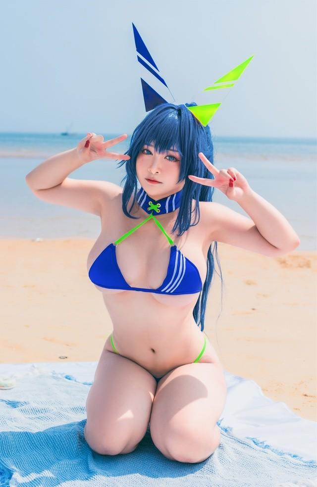 洛璃LoLiSAMA NO.61 热恋的盛夏 花园泳装[66P-565MB]