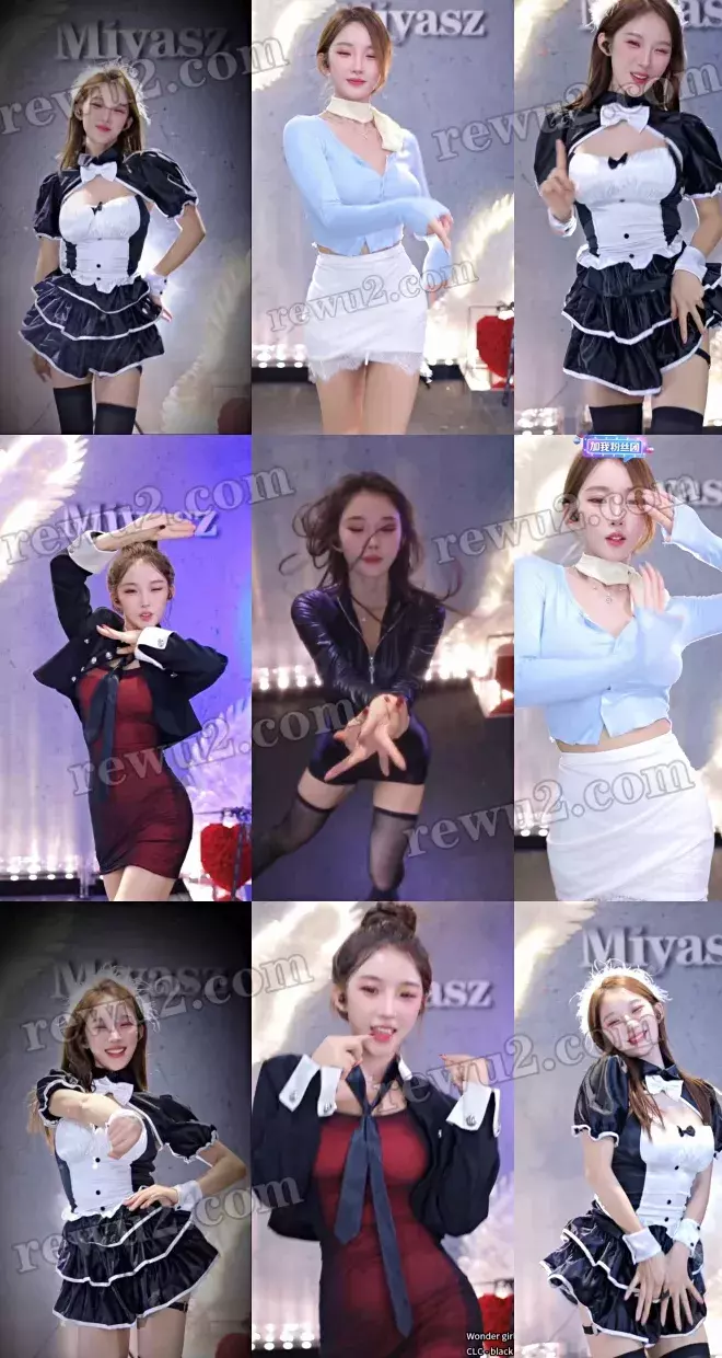 【抖音主播】姜妍妍 直播跳舞福利 无水印（16V2.04G）素材大全