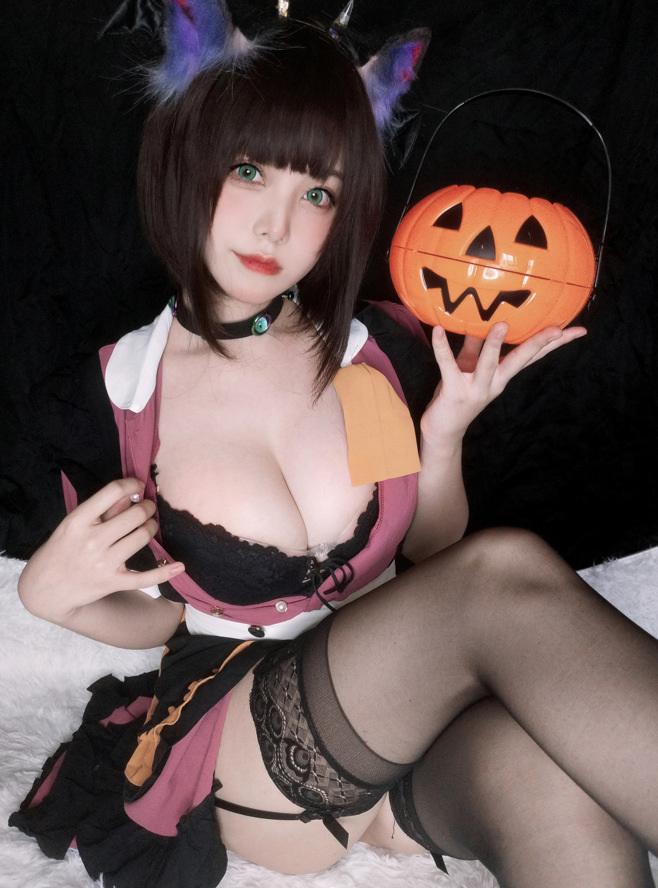 蜜汁猫裘 – NO.077 万圣节[27P/231MB]