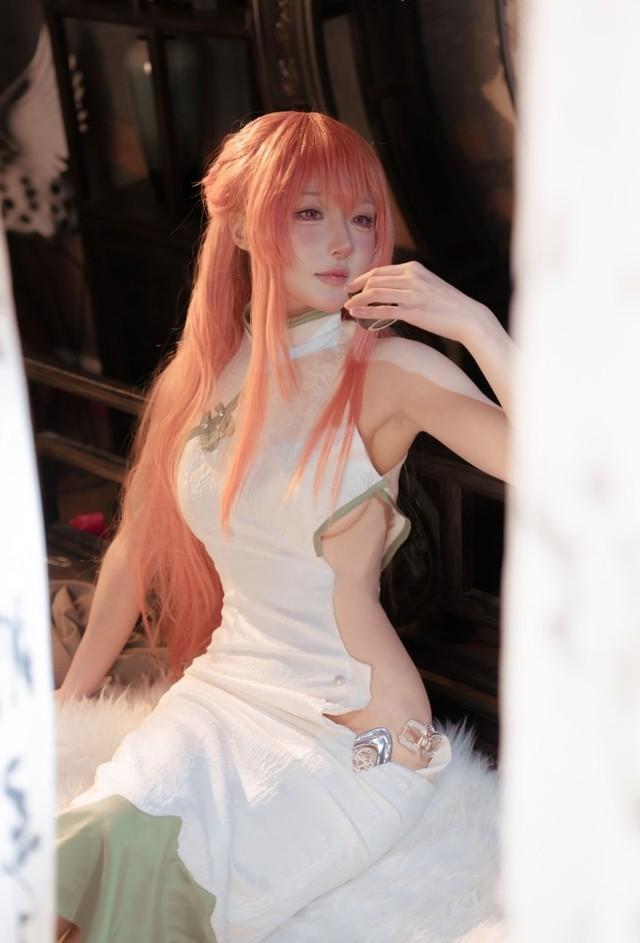 阿包也是兔娘 NO.095 碧蓝航线英仙座旗袍[30P-210M]