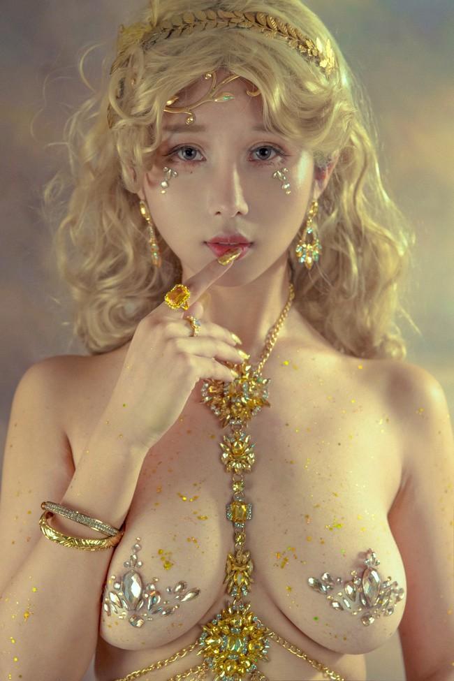 Genji云溪溪 – NO.35 奶桃 Tourmaline-Citrine黄水晶[40P-533MB]