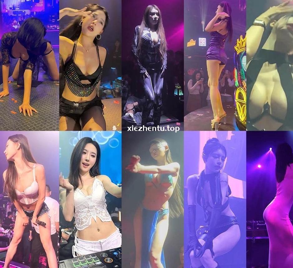 网红DJ现场杏感跳舞饭拍合集全网惊呼