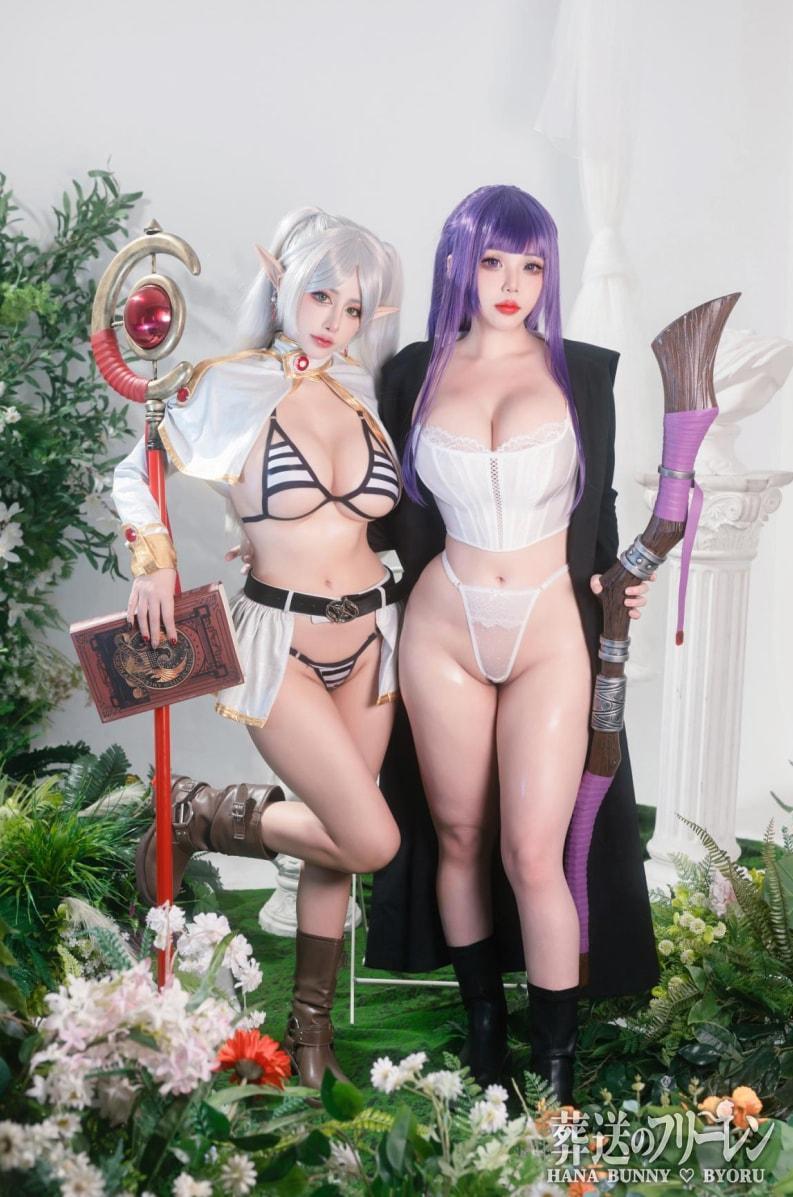 Byoru Fern and Frieren Sousou no Frieren (&Hana Bunny)-值得收藏