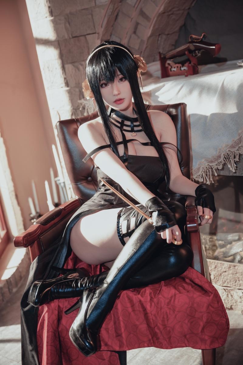 清水由乃 间谍过家家 约尔战斗服【30P-487MB】-值得收藏