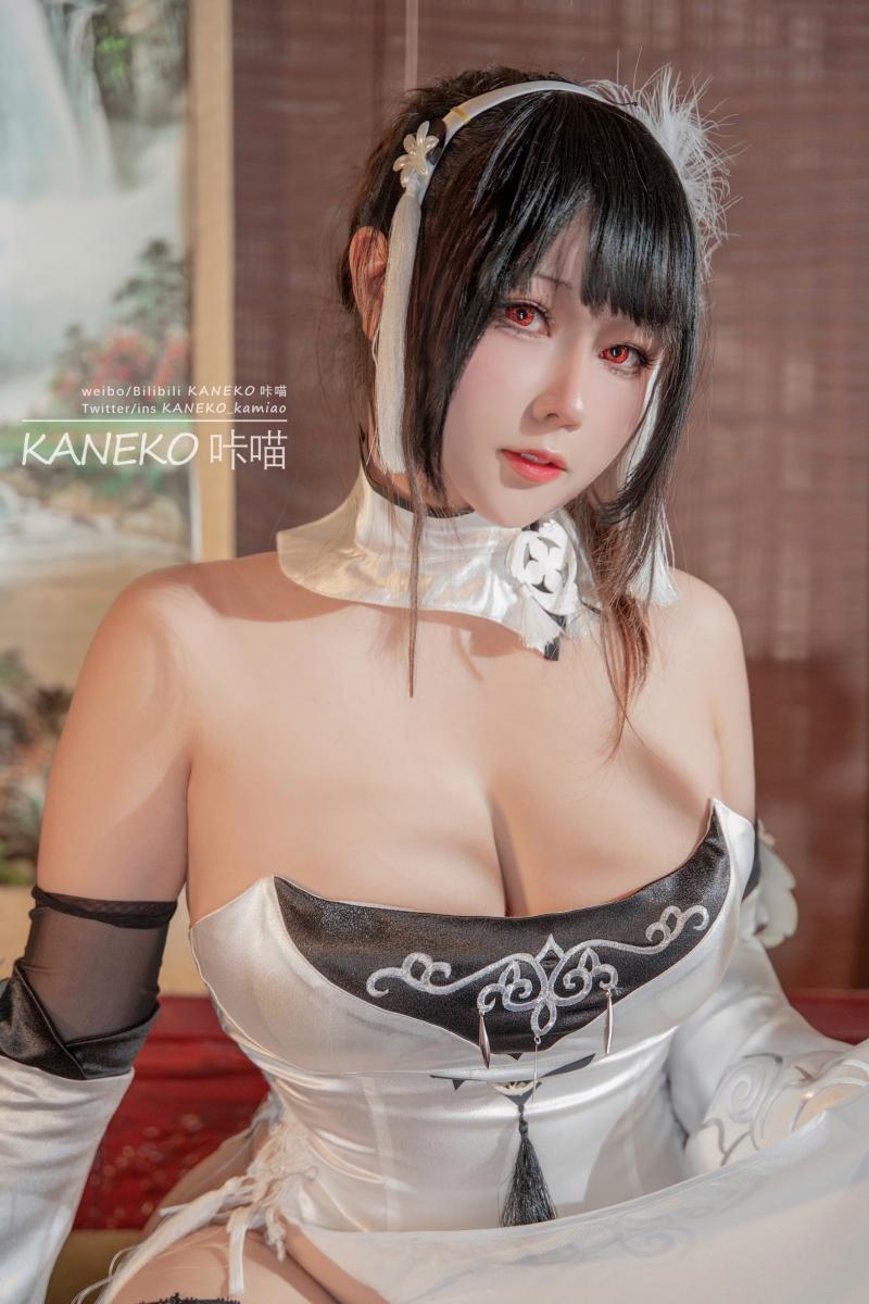 KANEKO咔喵 碧蓝航线 镇海白旗袍【30P-215MB】-coser推荐