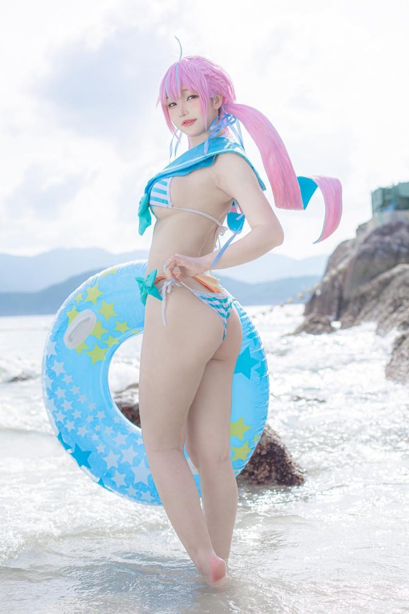 Takanashi Hanari 图包 Aqua【21P-55MB】-优质作品