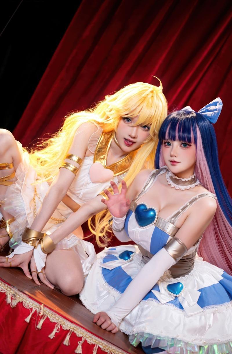 阿包也是兔娘 & 038;苏苏苏Sofia 吊带袜天使【33P-418MB】-精品资源