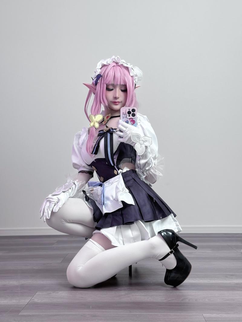 幼愛Youmeko 崩坏3 爱莉希雅女仆装【20P-68.5MB】-最佳coser