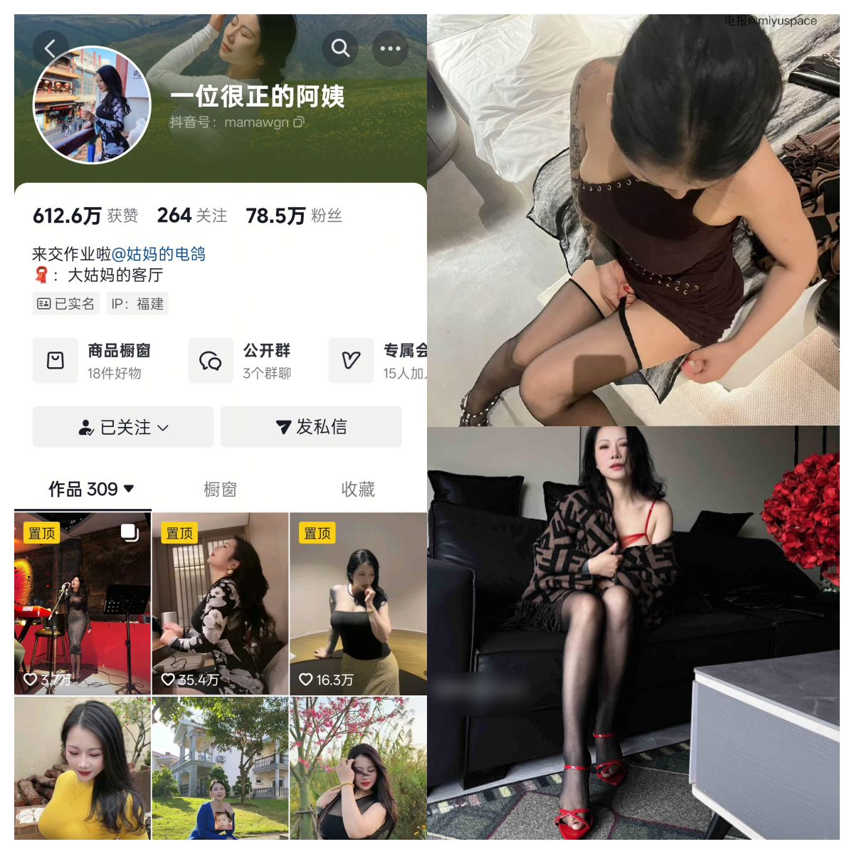 一位很正的阿姨/大姑妈合集