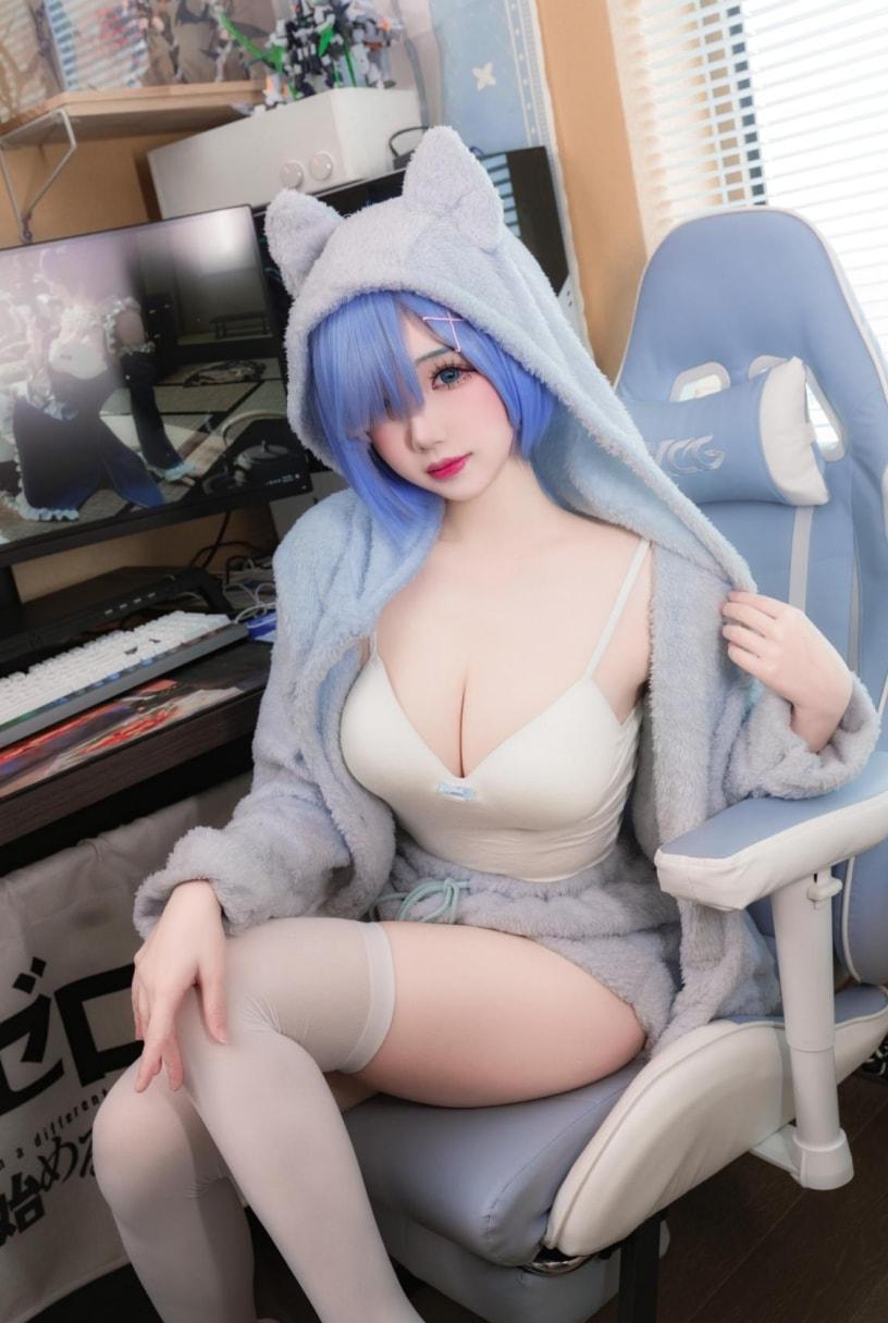 雪晴Astra 蕾姆猫猫-最佳coser